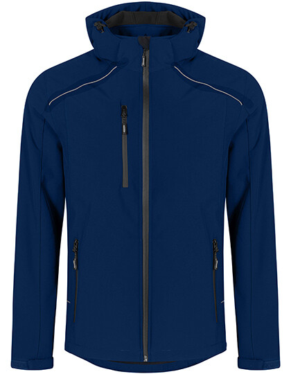 Warme Softshell jas heren-Navy