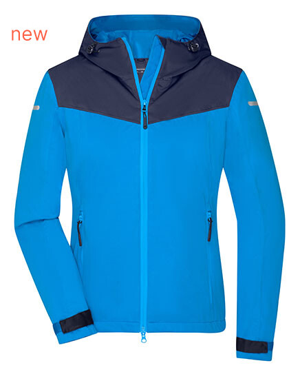 Allweather Jacket dames-Bright Blue-Navy Allweather Jacket dames-Bright Blue-Navy