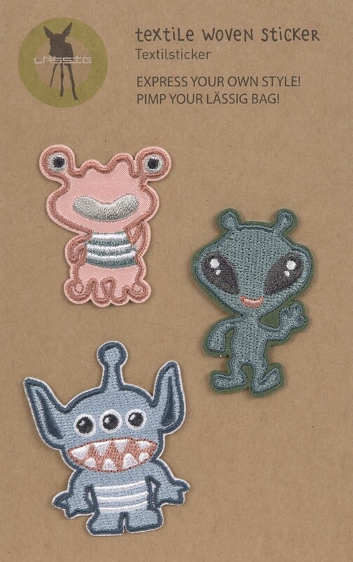 Textiel Geweven Stickers