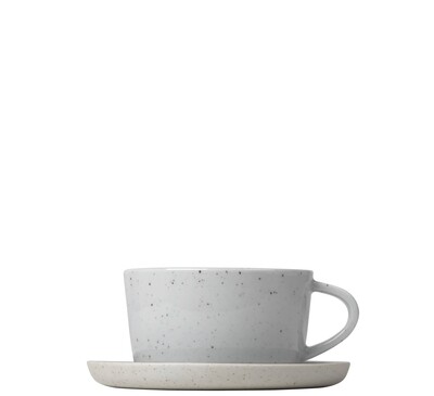 SABLO-set of 2 Coffee cups & plate-Cloud