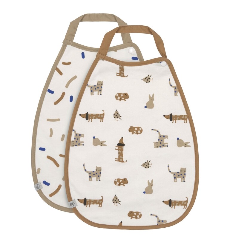 Slabbetjes set-2 Little Mateys M Royal Slabbetjes set-2 Little Mateys M Royal