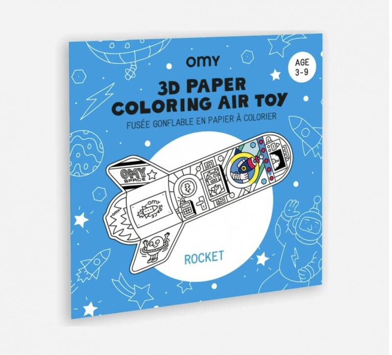 Omy Ruimteraket  Air Toy
