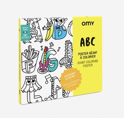 Omy Kleurenposter-ABC