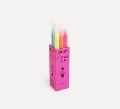 Omy box of Felt Pens neon