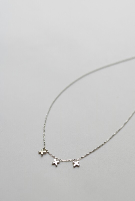 Metropolis ketting zilver