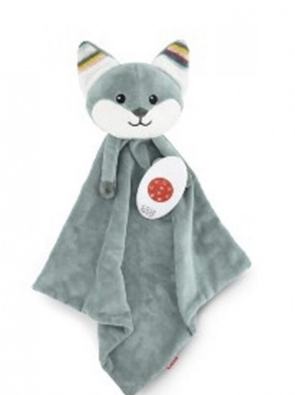 Baby comforter Vos Blauw
