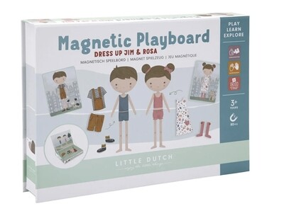 Magnetisch speelbord Jim & Rosa