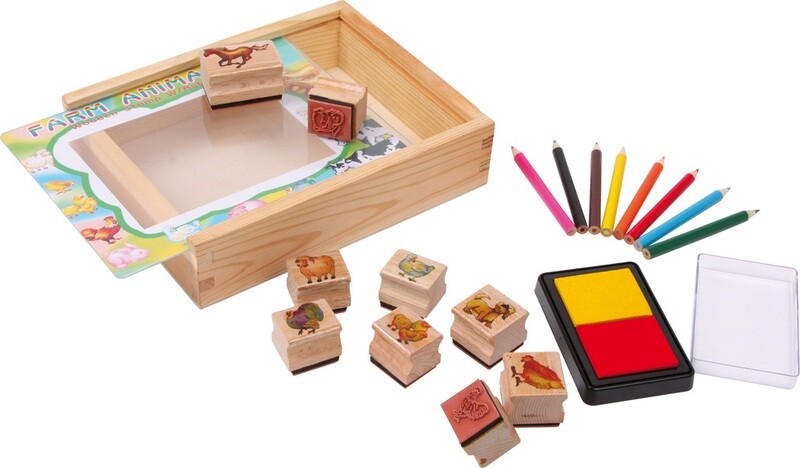 Stempel set FARM ANIMALS