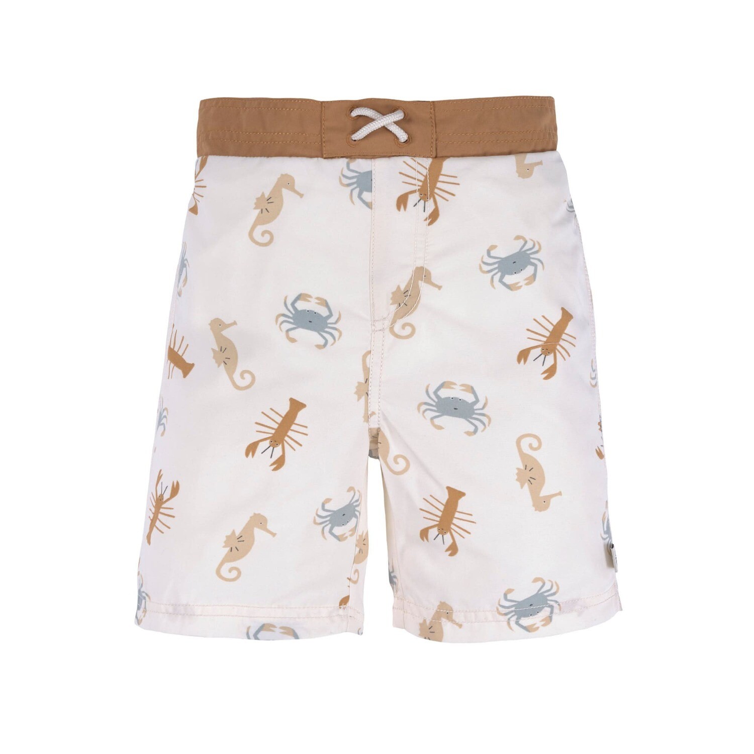 UV-zwembroek kinderen - zeedieren, wit