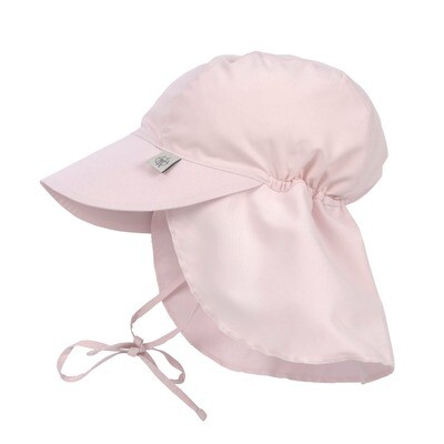 Kinderpet met klep (UV-bescherming), roze