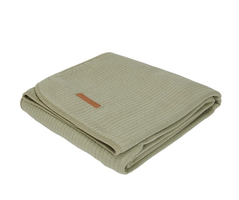 Zomerdeken wieg Pure Olive