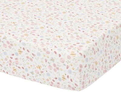 Hoeslaken wieg Flowers & Butterflies Hoeslaken wieg Flowers & Butterflies