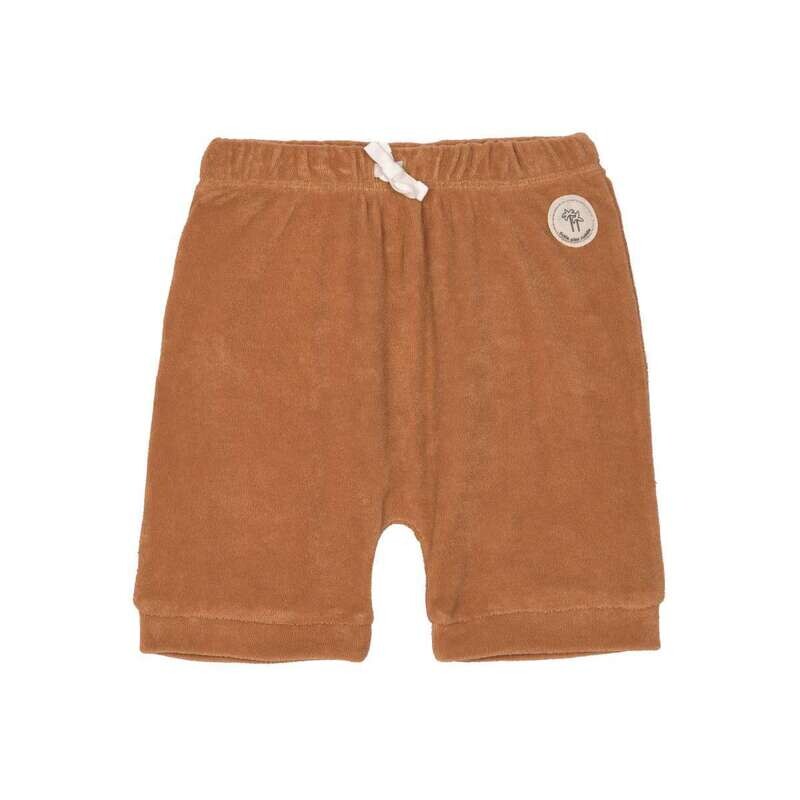 Terry Shorts GOTS caramel