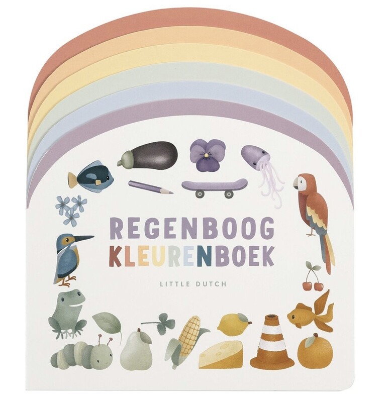 Kinderboek Regenboog Kleurenboek