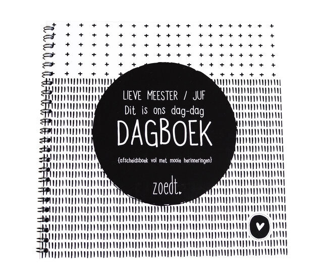 Afscheidsboek van kinderen voor juffen en meesters