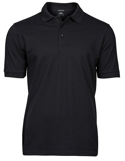 Men´s Luxury Stretch Polo Black Men´s Luxury Stretch Polo Black