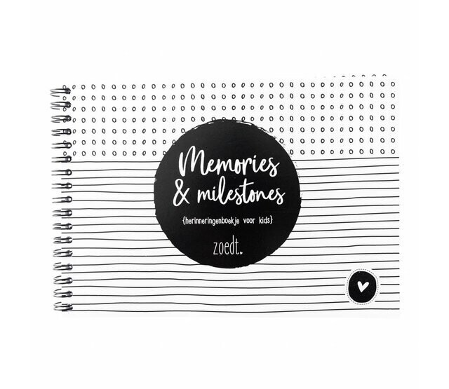 Memories en milestones - herinneringenboekje voor kids