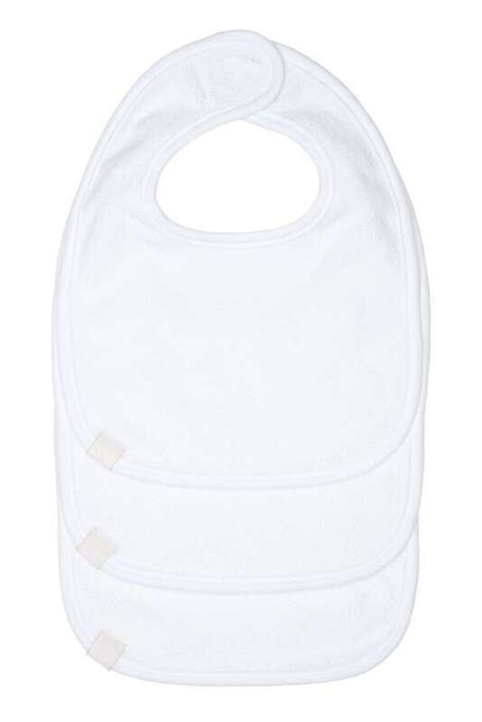 Slabbetje newborn, wit Slabbetje newborn, wit