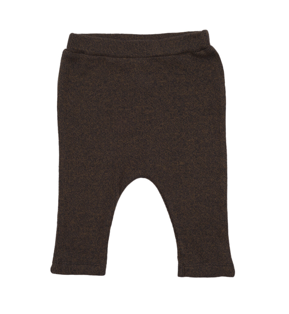 Baggy Pants-Knitted Combo Caramel