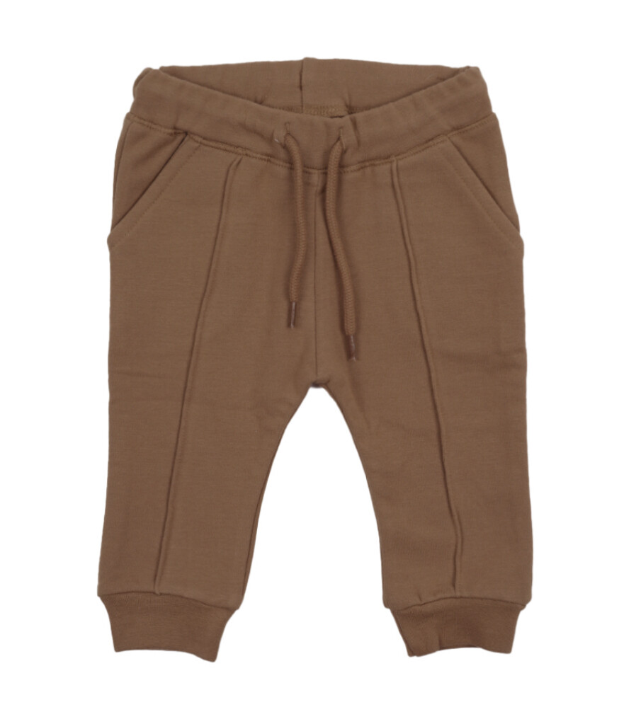 Jogging Pants-Caramel Brown