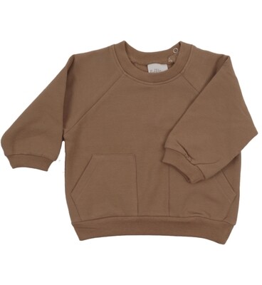 Sweater Milo-Caramel Brown