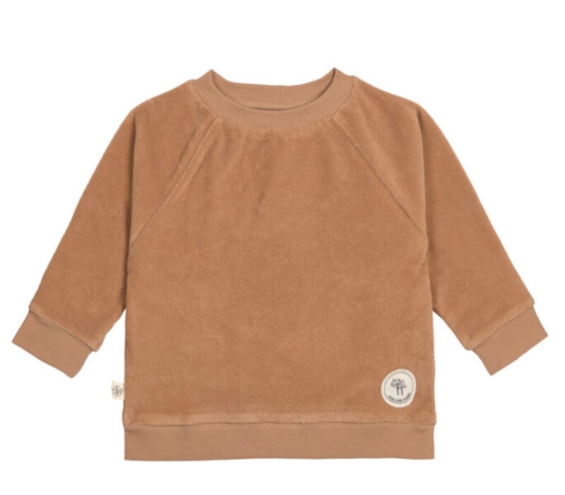 Terry Sweater-Caramel