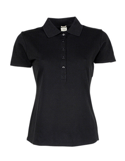 Women´s Luxury Stretch Polo Black