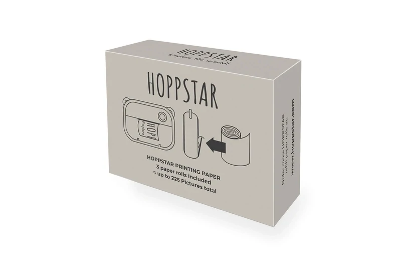 Hoppstar - Paper roll refill - Pack 3pcs