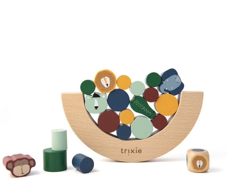 Houten balanceerspel