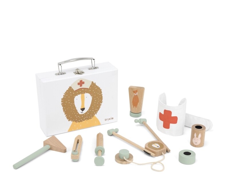 Houten doktersset