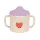 Drinkbeker Happy Rascals Heart lavender