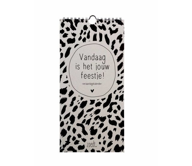 Verjaardagskalender met quotes