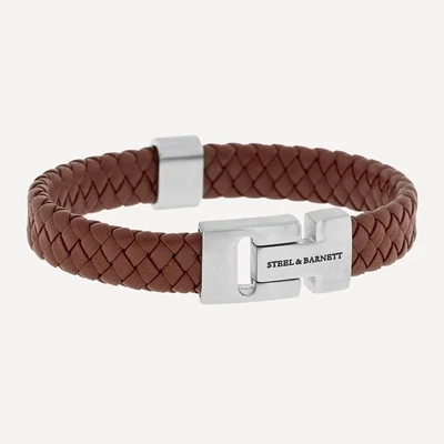 Leather Bracelet Harrison-Peanut
