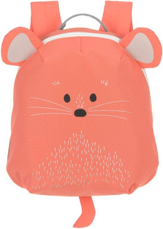 Tiny backpack about friends muis koraal
