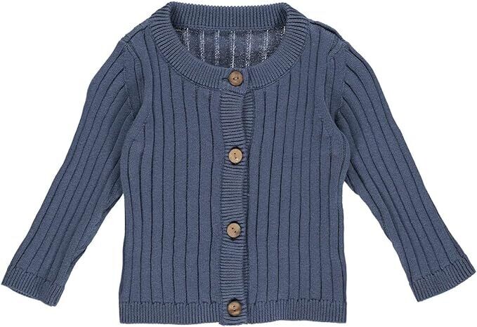 Gebreide rib vest