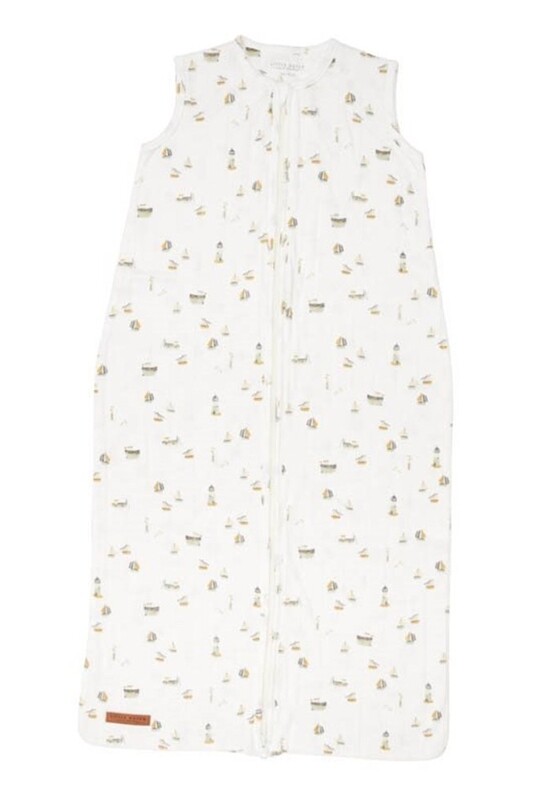 Slaapzak zomer hydrofiel 90 cm Sailors Bay White