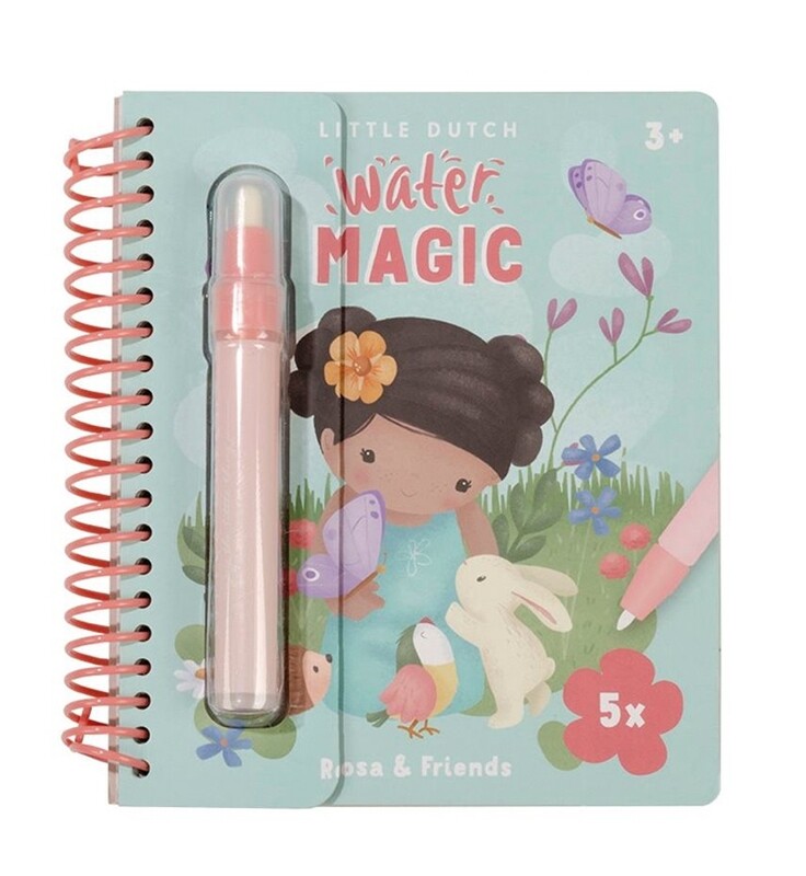 Waterkleurboek Rosa & Friends