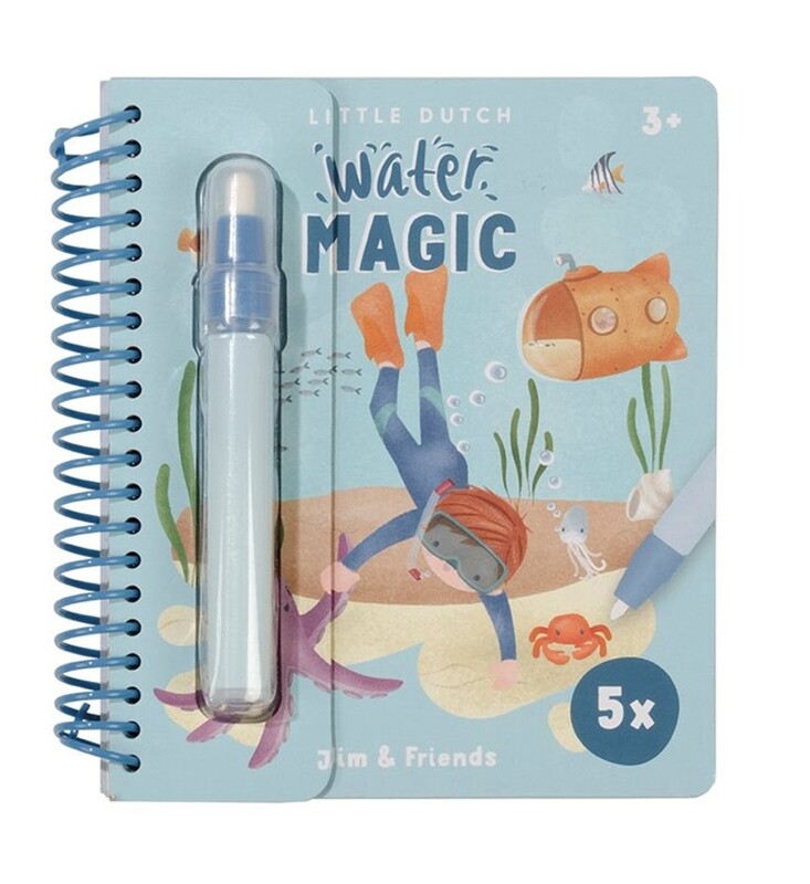 Waterkleurboek Jim & Friends