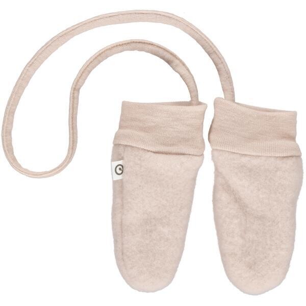 Woolly fleece mittens