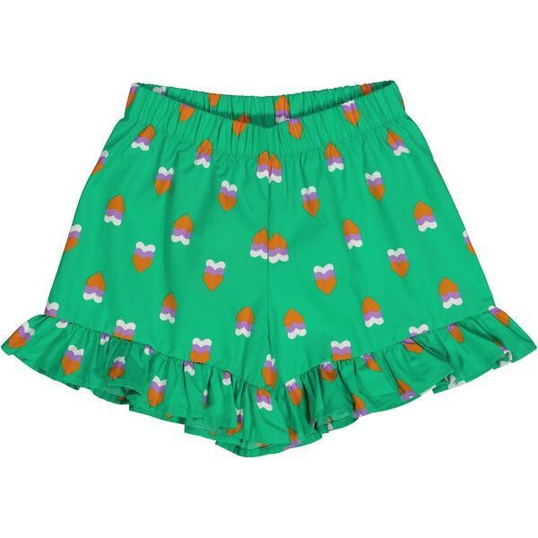 Heartbeat Poplin frill shorts