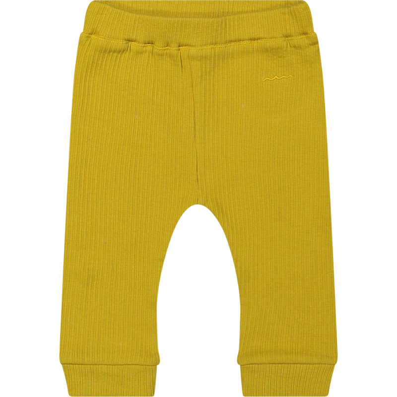 Legging Rib Solid Mustard