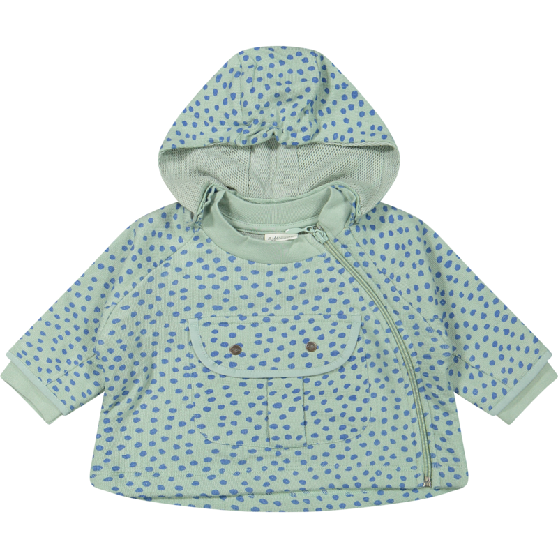 Jacket” Mesh Knit Dots”