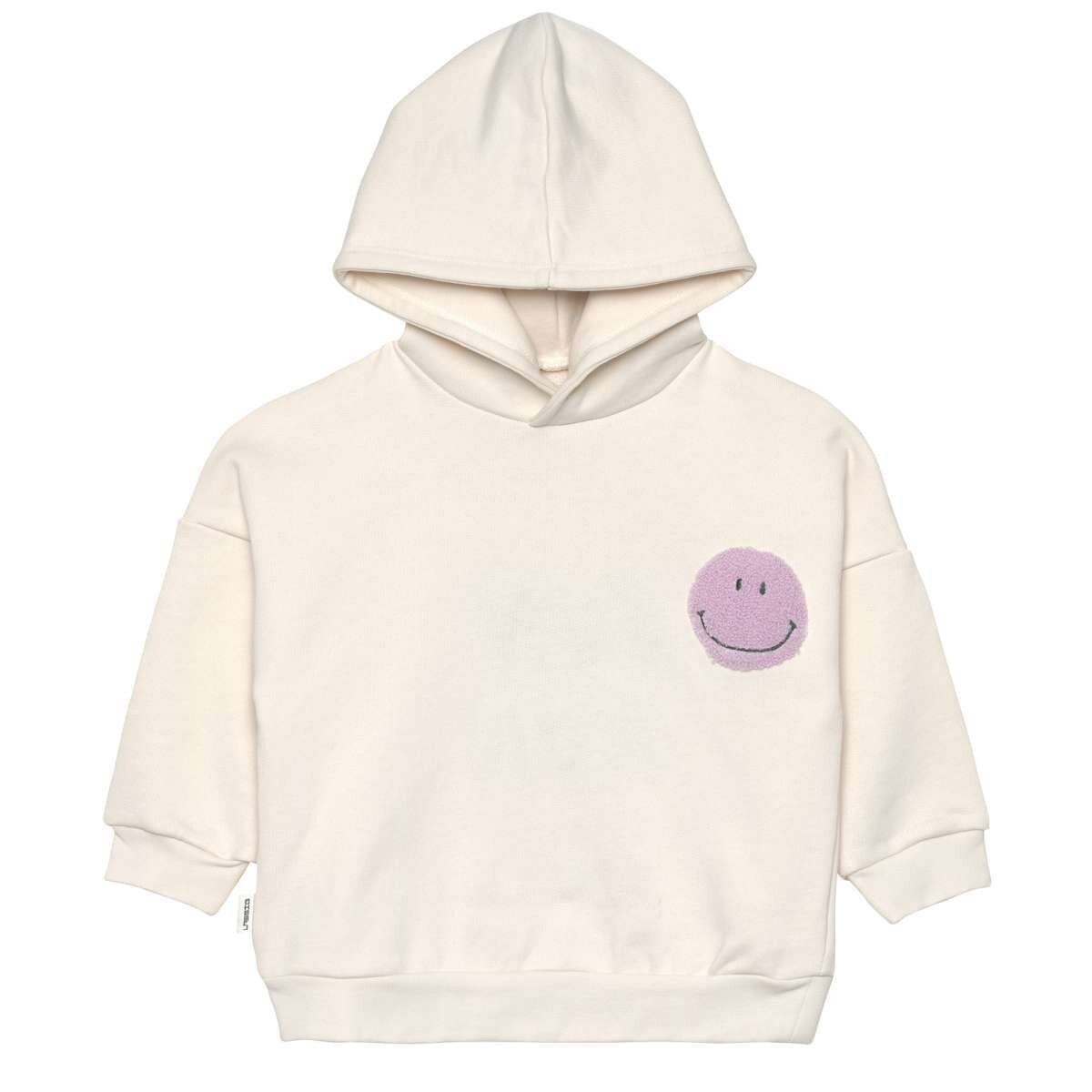Kids Hoodie GOTS Little Gang Smile  milky