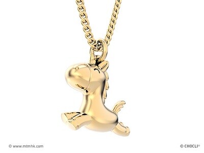 C H O C L I ® Flying unicorn necklace