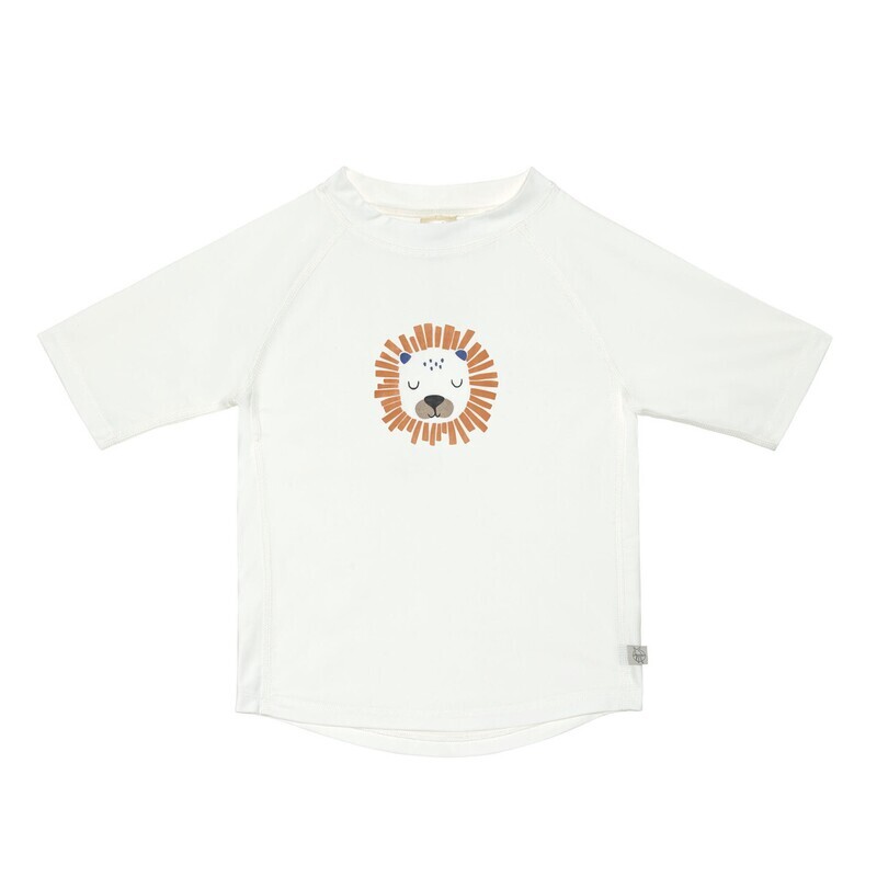 UV t’Shirt korte mouw - leeuw, wit
