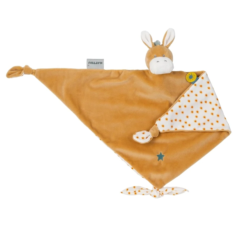 Knuffeldoekje Doudou ezel Leo