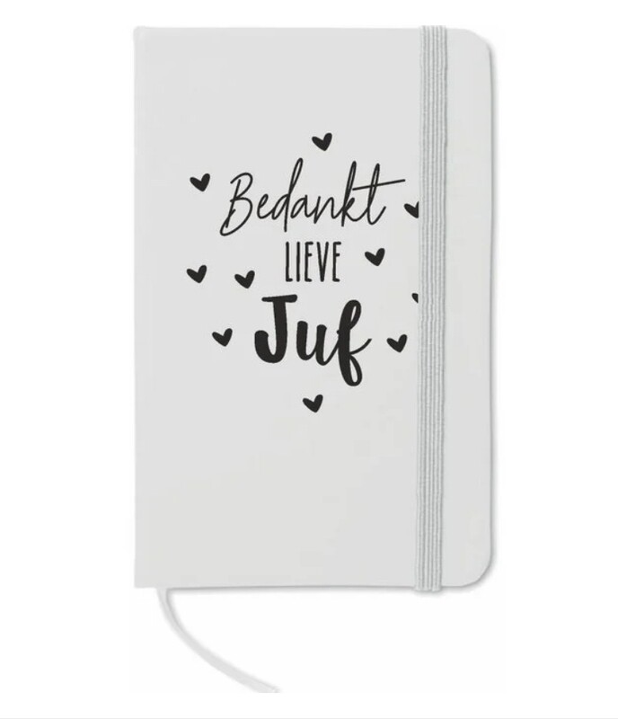 Notitieboekje 'Bedankt lieve juf