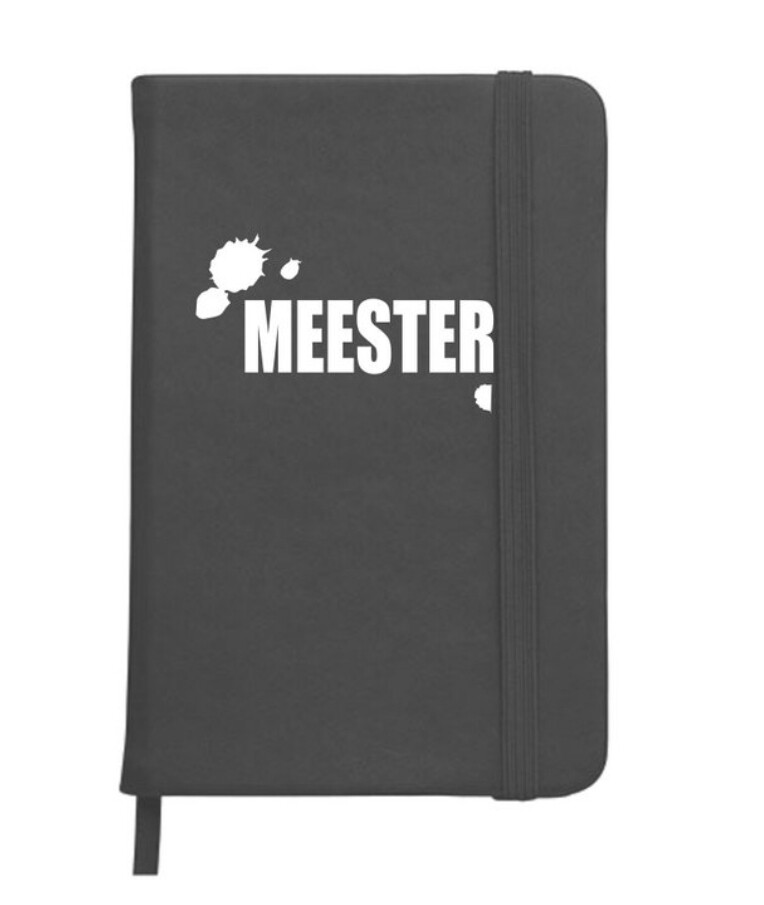 Notitieboekje 'Meester