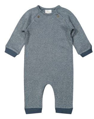 Suit Knitted Combo Blue