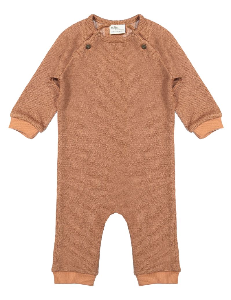 Suit Knitted Combo Brown